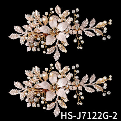 Luxury Flower Claw Hair Clip