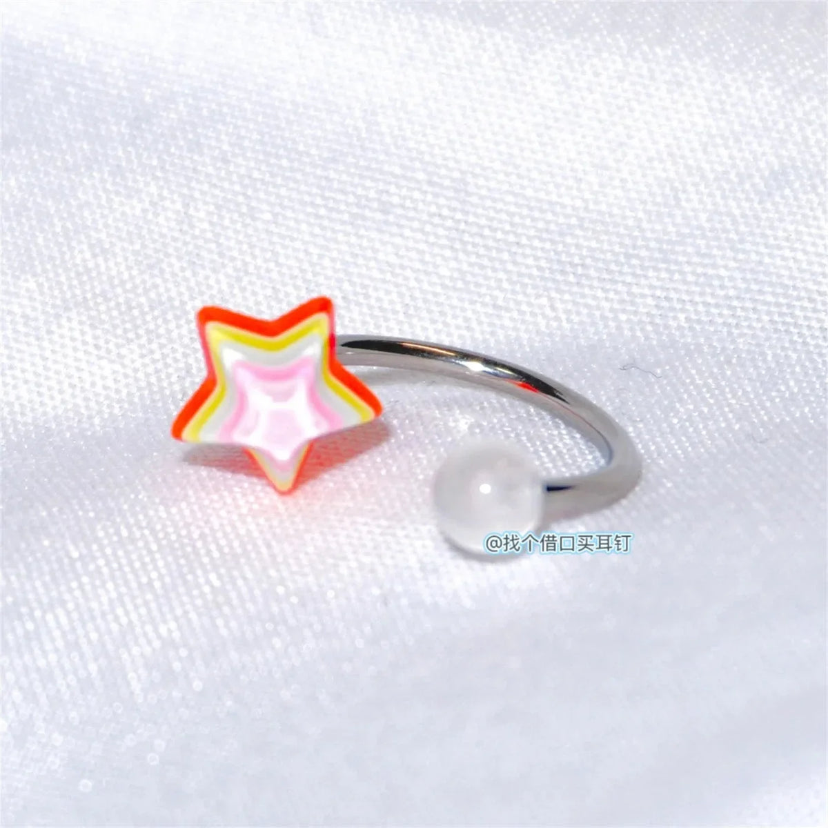 3Pcs Set Shiny Angel Wings Ear Studs