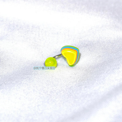3Pcs Set Shiny Angel Wings Ear Studs