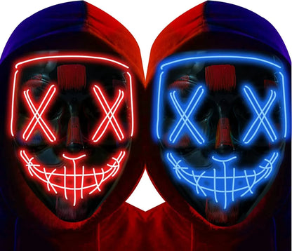 Poptrend Halloween Mask LED Light up