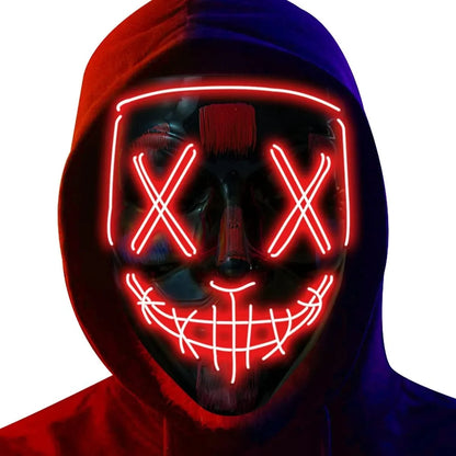 Poptrend Halloween Mask LED Light up