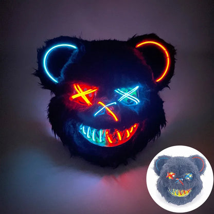 LED Bloody Rabbit Mask