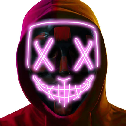 Poptrend Halloween Mask LED Light up