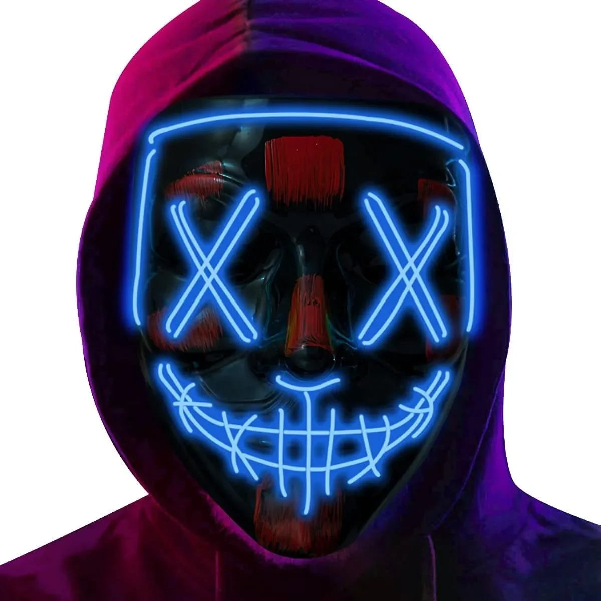 Poptrend Halloween Mask LED Light up