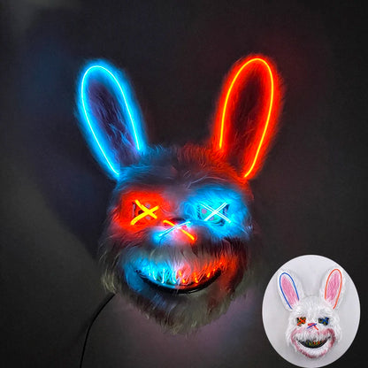 LED Bloody Rabbit Mask