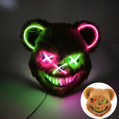 LED Bloody Rabbit Mask
