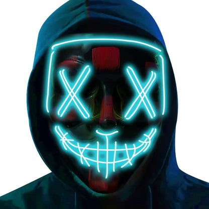 Poptrend Halloween Mask LED Light up