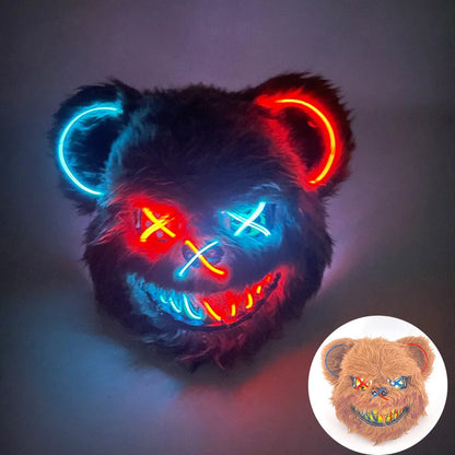 LED Bloody Rabbit Mask