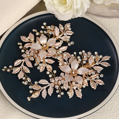 Luxury Flower Claw Hair Clip