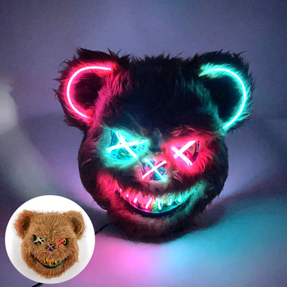 LED Bloody Rabbit Mask