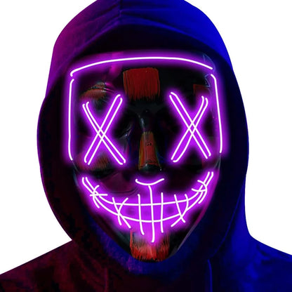 Poptrend Halloween Mask LED Light up