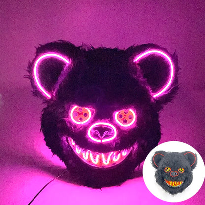 LED Bloody Rabbit Mask