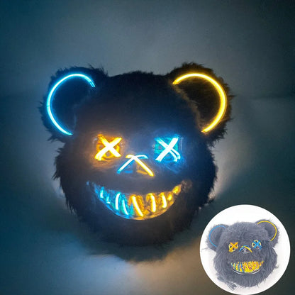 LED Bloody Rabbit Mask