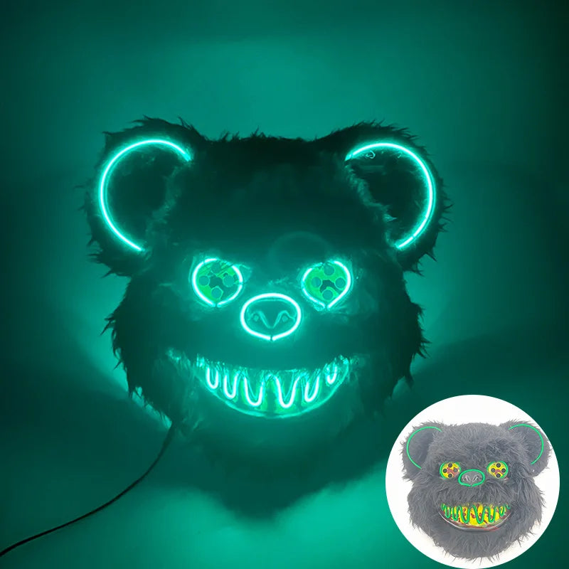 LED Bloody Rabbit Mask