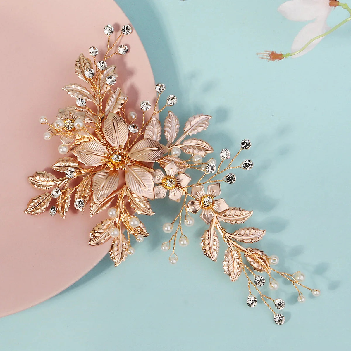 Luxury Flower Claw Hair Clip