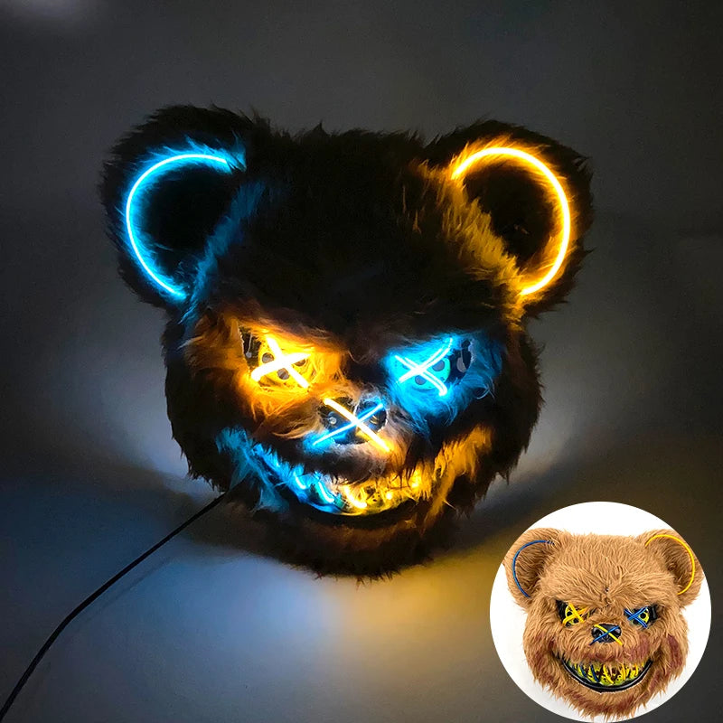 LED Bloody Rabbit Mask