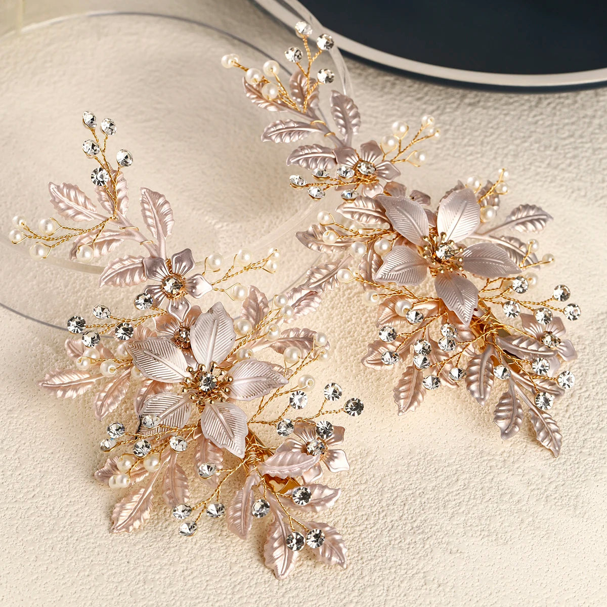 Luxury Flower Claw Hair Clip