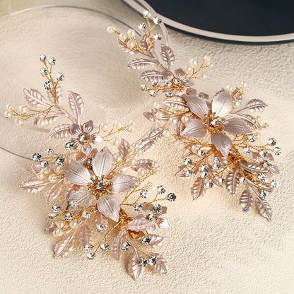 Luxury Flower Claw Hair Clip