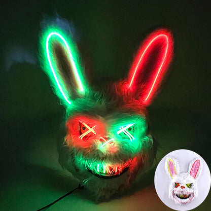 LED Bloody Rabbit Mask