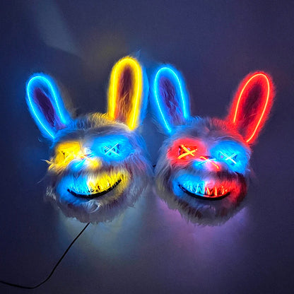 LED Bloody Rabbit Mask