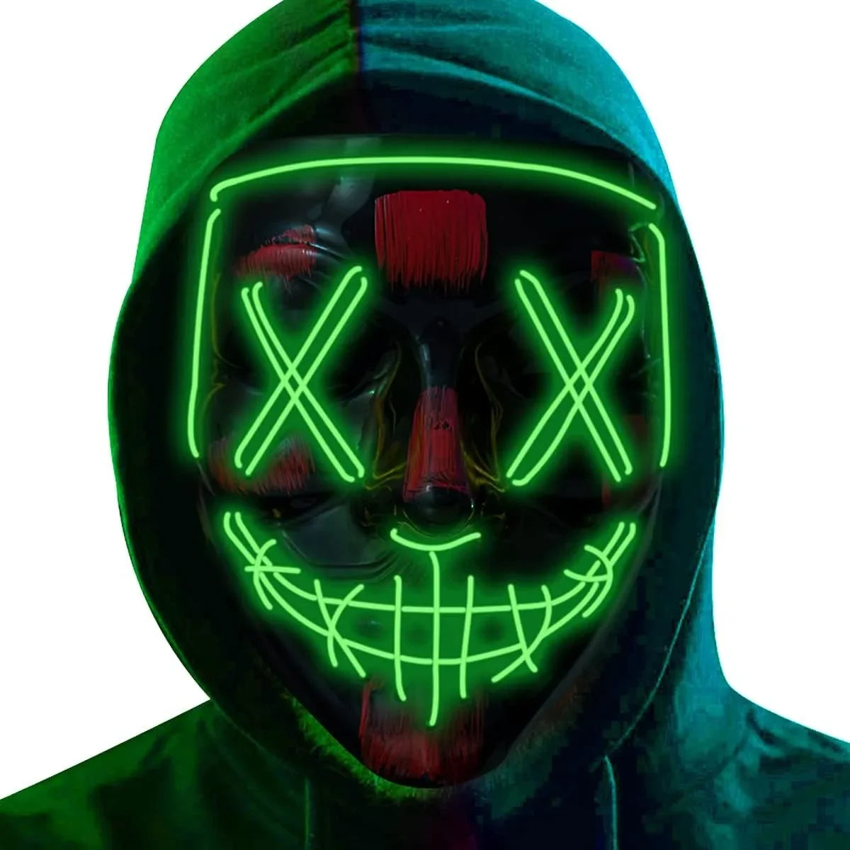 Poptrend Halloween Mask LED Light up