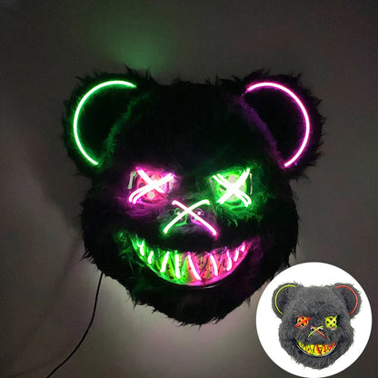 LED Bloody Rabbit Mask