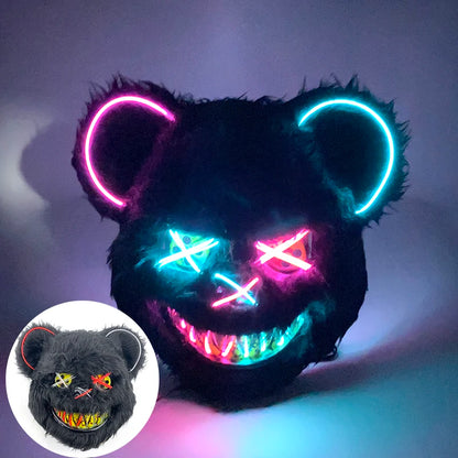 LED Bloody Rabbit Mask