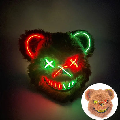 LED Bloody Rabbit Mask