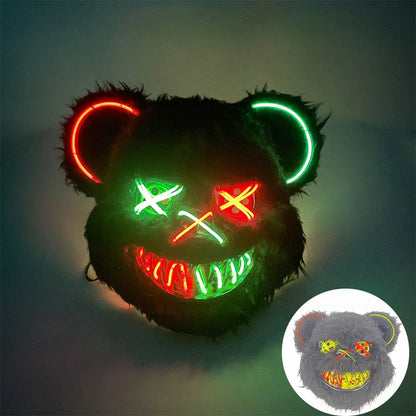 LED Bloody Rabbit Mask