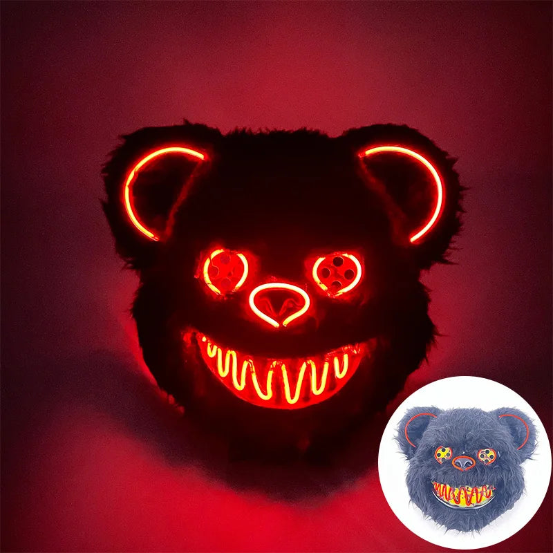 LED Bloody Rabbit Mask